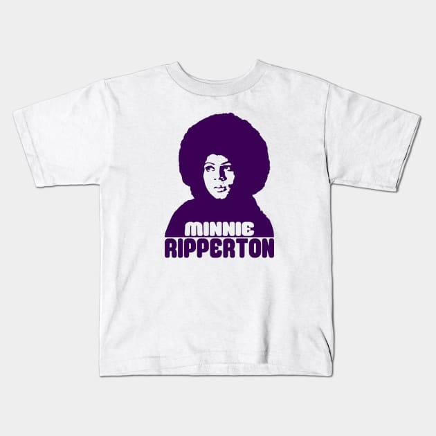 minnie ripperton Kids T-Shirt by hawardan